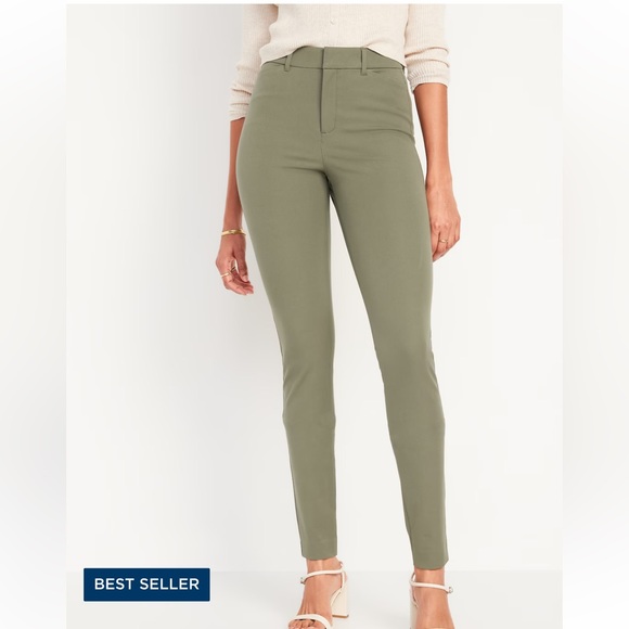 Dark - High-Waisted Pixie Skinny Ankle Pants - Picture 3 of 5